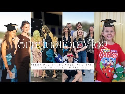 High School Graduation Vlog (Still can't believe this is real) Ft- Katie Hennessey