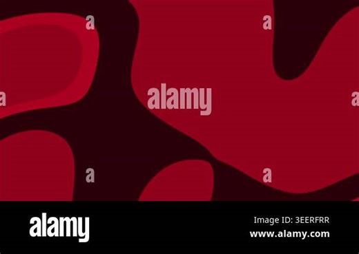 Abstract red pattern with organic shapes on a dark background Stock Video Footage - Alamy
