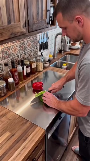 Stainless Steel Cutting Board: Best Large Kitchen Prep Hack [Video] | Kitchen prep stainless board cutting board, Stainless cutting board ideas, Healthy kitchen aesthetic