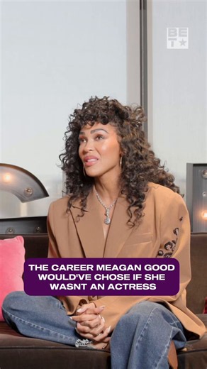 BET on X: "In another lifetime, Meagan Good might've been collecting a completely different kind of check 👀 After decades of bringing characters to life, she reveals the one career she seriously considered outside of acting. #BETOfficeHours" / X