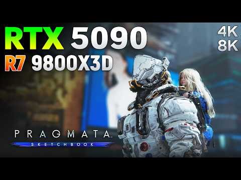 Pragmata : RTX 5090 - Max Settings | 4K & 8K