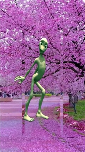 2.2 Green Alien Dance Challenge