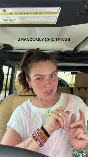 3 Randomly Chic Things — Quick Styling Ideas