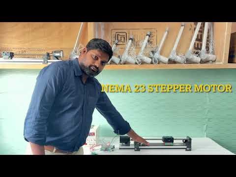 HEAVY DUTY Linear Motion System- 350N load. l Nema 23. l Industrial grade 