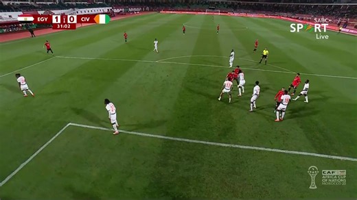 🏆 𝔸𝔽ℂ𝕆ℕ 𝟚𝟘𝟚𝟝 🏆 ⚽️ ⒼⓄⒶⓁ: Egypt have doubled their lead against Ivory Coast! 🇪🇬 2⃣➖0⃣ 🇨🇮 🚨 LIVE 📺 SABC 2 🌐 sabc-plus.com #SABCSportFootball #TotalEnergiesAFCON2025 #ItsGameOnEverywhere