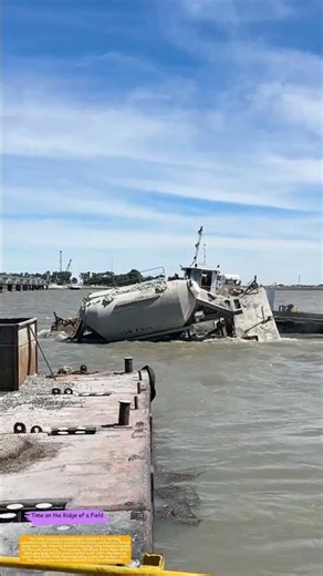How a Barge Failure Sends a Cement Mixer to the Deep