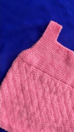 Easy Knitting baby sweater design #halfsweater #vest #diyart #handmade #new #idea #easycraft #shorts