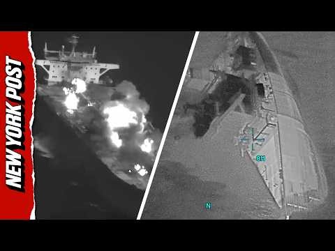 US Military Hits Three Iranian Oil Tankers After Failed Iranian Missile Attack on US Warships