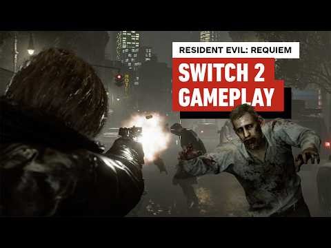 Resident Evil: Requiem - 22 Minutes of Grace & Leon Switch 2 Gameplay | 4K 60 FPS