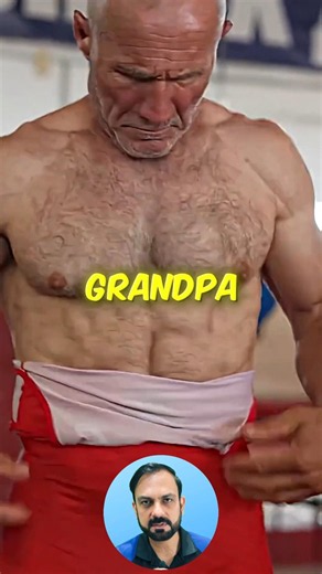 This grandpa has a body of 25 years old #shorts