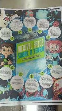 874- #Revista do #Ben10 #Magazine Edição 4 - Incríveis Fatos Sobre a Terra