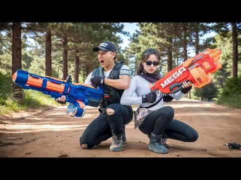 LTT Game Nerf Guns : SEAL X Uses Nerf Guns to Fight & Destroy Enemy Base in 5 Minutes