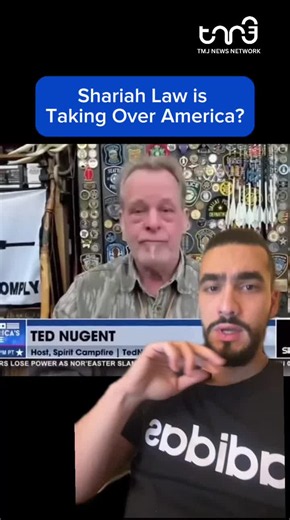 Ted Nugent, host of Spirit Campfire, falsely claims that Muslims in America are chanting “D*ath to the West” and Shariah Law is taking over in places such as in Dearborn, Michigan.