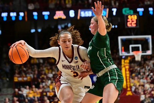 NCAA Tournament: Gophers explode in final frame to escape major upset