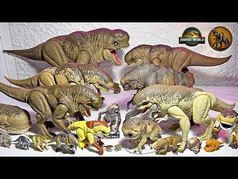 The ULTIMATE Distortus Rex Collection! Every Jurassic World D-Rex Toy & Action Figure Ever Made