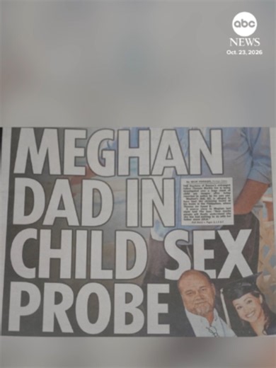 Meghan, the Duchess of Sussex, is speaking out over a report that her father, Thomas Markle Sr., is being investigated by authorities in the Philippines for allegedly possessing child sex abuse material following claims made by his son.