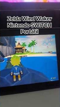 Zelda Wind Walker HD Portátil Nintendo SWITCH Gameplay #shorts