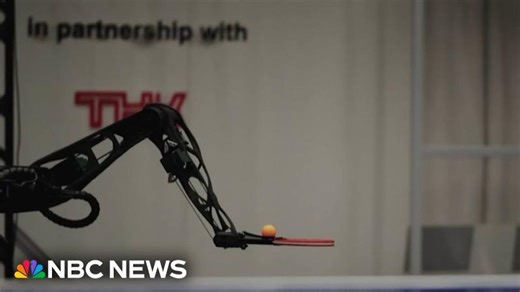 Table-tennis-playing robot makes history by beating elite human players | Thierry Delbaere