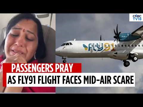 Fly91 Flight Updates | 4 Hours In The Sky: Passengers Pray As Fly91 Flight Hits Mid-Air Scare | N18V