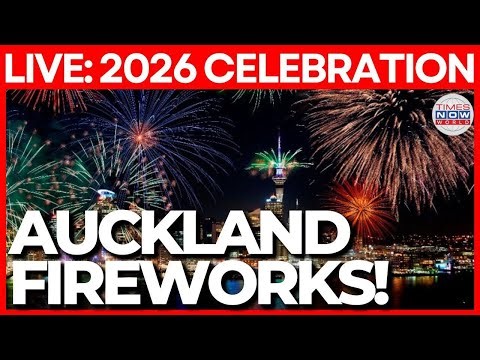NEW YEAR 2026 LIVE: World’s First Midnight Fireworks From Auckland, NZ (4K)