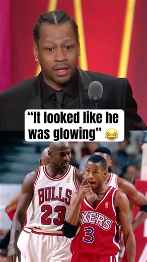 Iverson recalls his first game against MJ 🤣