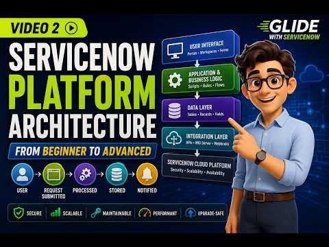 ServiceNow Platform Architecture Explained | Complete Beginner to Advanced Guide (2026)