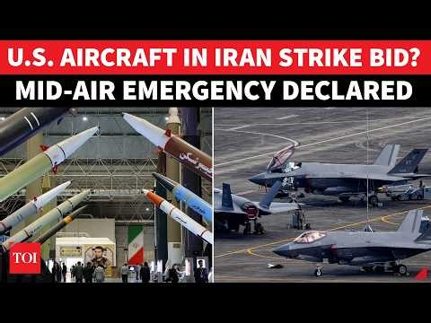 U.S. Aircraft Attempts Iran Strike? Air Force Tanker Declares Emergency, Diverts To Israel | Report