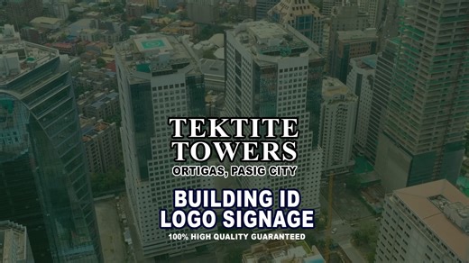 Tektite Towers Building ID Logo SIgnage