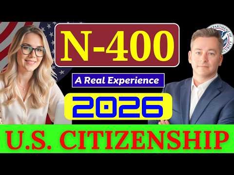 2026 New Actual Interview of U.S. citizenship, Full N-400 Naturalization Interview, Small talk #n400