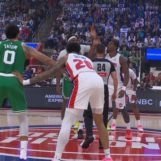 The first opening tip-off of the 2026-27 NBA SEASON! Celtics/Pistons is LIVE on NBC and Peacock 🍿