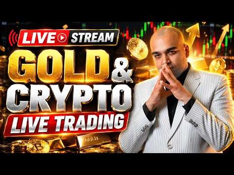 LIVE TRADING 🔥✅ | BTC, GOLD, CRYPTO #crypto #btc #trading