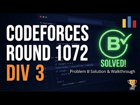 CODEFORCES ROUND 1072 DIV 3 (PROBLEM B)