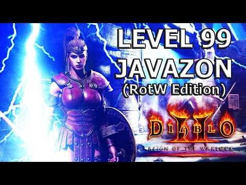 Level 99 Javazon Build + Ubers Run (Reign of the Warlock Edition) Diablo 2 Resurrected 4K 60FPS