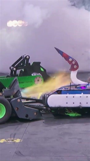 That hit was a total meltdown!