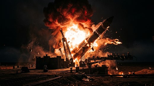 The Soviet launchpad explosion they buried for decades