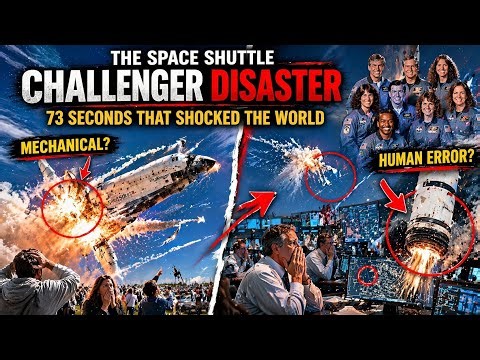 The Space Shuttle Challenger Disaster-73 Seconds That Shocked The World #space #nasa 
