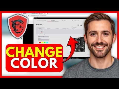 MSI Katana 15 how to CHANGE keyboard color (EASY) 2026