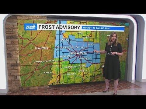 A chilly open to May with small rain chances