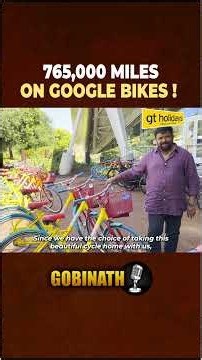 Google Bikes Travelled the Earth 31 Times! | The Mind-Blowing Numbers Behind Them | Gobinath #shorts