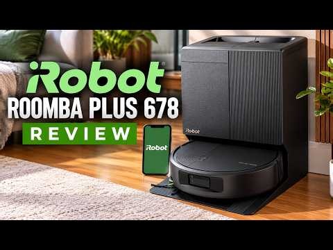 iRobot Roomba Plus 678 Robot Vacuum Review | Best Robot Vacuum 2026!