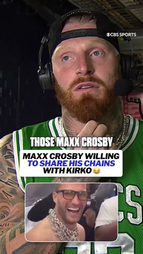 Maxx might be willing to share his chains with Kirko #NFLTplus