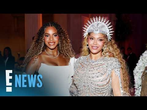 Blue Ivy Is TALLER Than Mom Beyoncé in Rare Family Appearance With Rumi | E! News