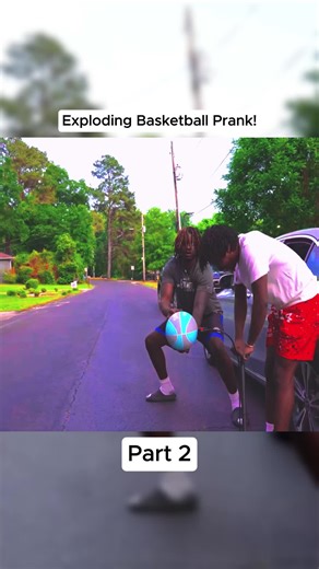 Exploding Basketball Prank! | exploding basketball