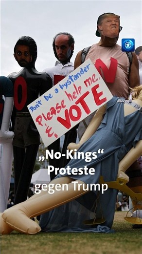 „No-Kings"-Proteste gegen Trump
