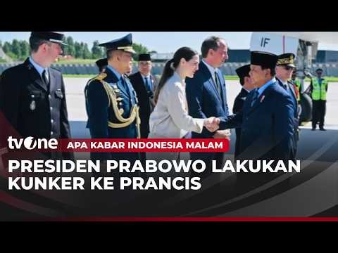 Presiden Prabowo Kunker Ke Prancis | AKIM tvOne