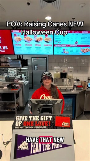 Raising Cane's NEW Halloween Cup 2026 — First Look & Review