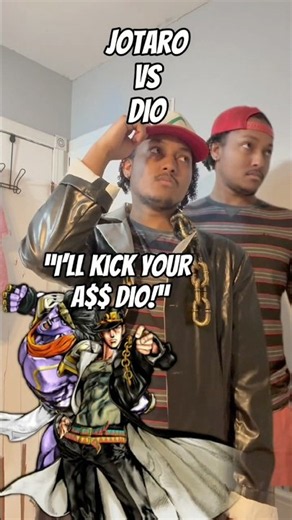 Jotaro Kujo vs Dio Brando (Jojo’s Bizarre Adventure Part 3: Stardust Crusaders) #nerdzlife #jjba