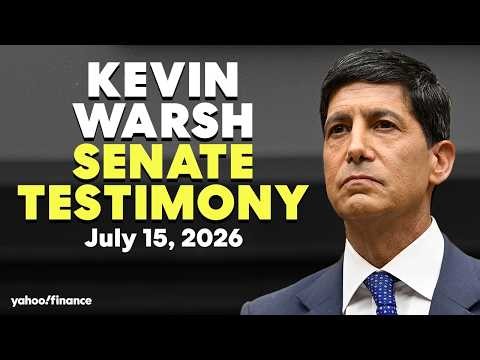 LIVE: Federal Reserve Chairman Kevin Warsh testifies before the Senate Banking Committee