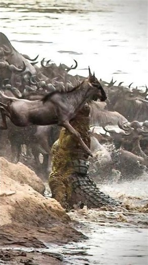 Most Terrifying Crocodile Attacks in Masai Mara | Wild Animals | Crocodile Infested Mara River