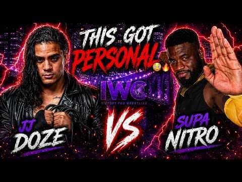 Supa Nitro vs JJ Doze | IWC Wrestling